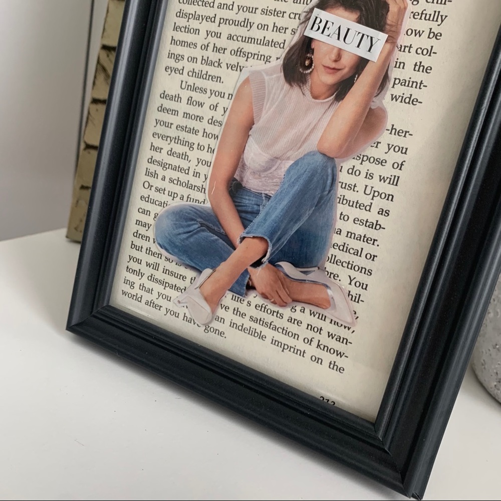 Handmade 5x7 Fashion Collage - Empower Theme - Picture 3 of 10